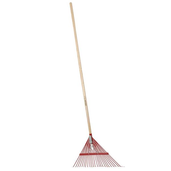 Fiskars 5160 Løvrive med 24 pinner, rød