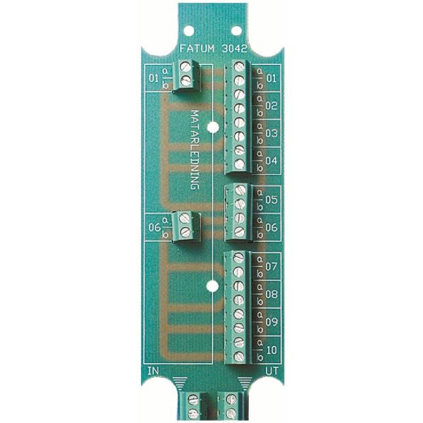 Alarmtech 3042.03 Bøyingsklemme 2x 1–5 par Skrue/skrue