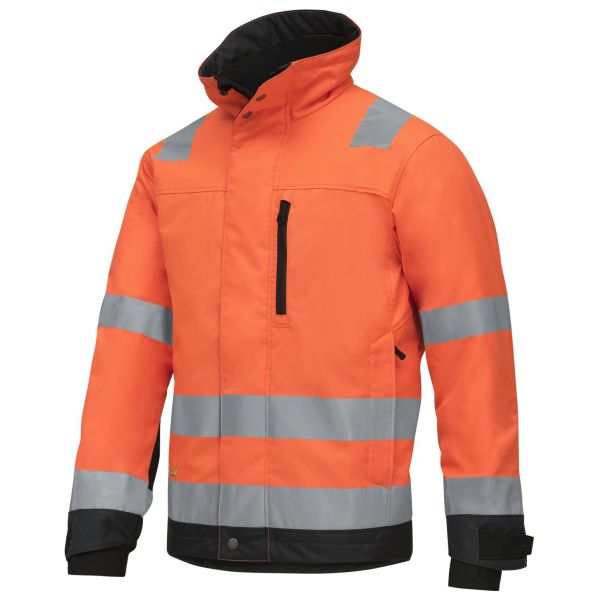 Snickers 1130 AllroundWork Jakke varsel, oransje Str. XS