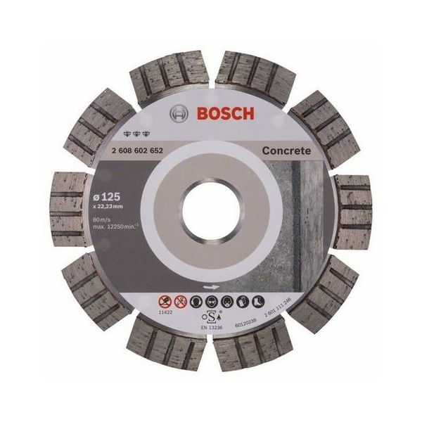 Bosch Best for Concrete Diamantkappskive 125x22,23mm