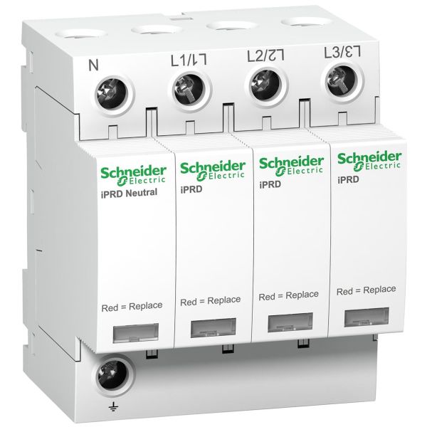 Schneider Electric A9L20601 Overspenningsvern mot indirekte nedslag, iPRD 20/20R 3 ledere, med kontakt