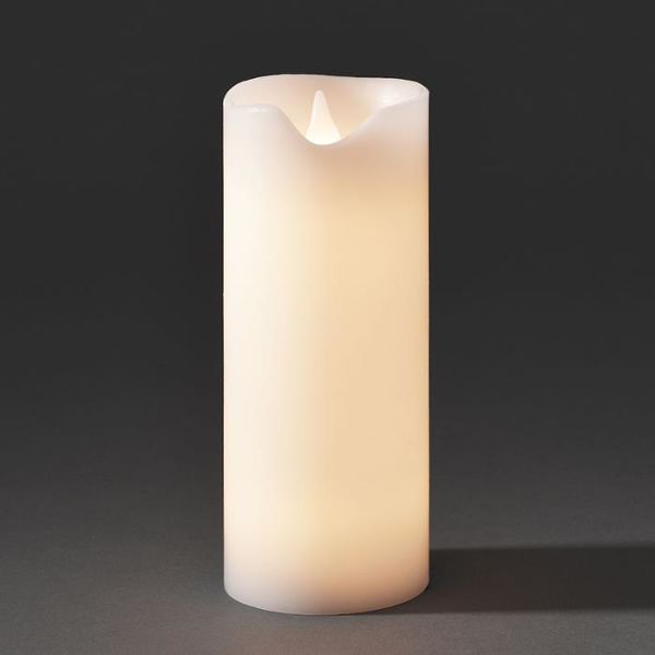 Konstsmide 1959-100 Vokslys LED, med timer 20 x 8 cm