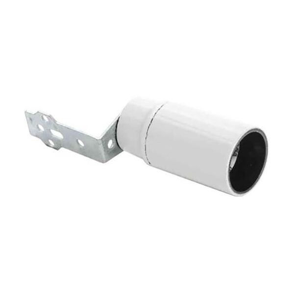 Gelia 100000908 Lampeholder E14, vinkel, glatt