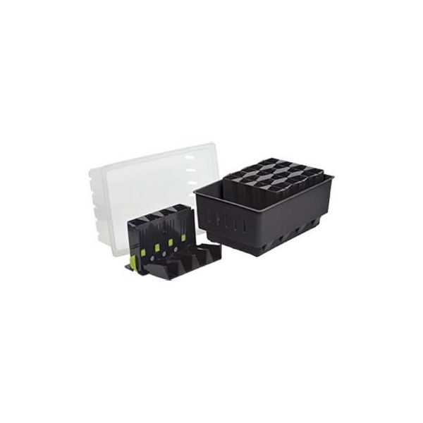Nelson Garden Rootmaster Minidrivhus svart