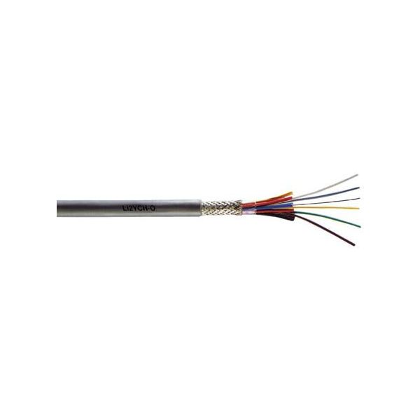 Rutab 4855010 Elektronikkabel 1 m 3 x 0,25 mm² leder, Ø 4,6 mm