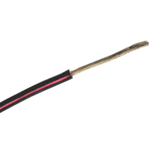 Nexans ENERGYFLEX Koblingskabel 1 x 4 mm², 0,6/1 kV, svart/rød 1 m, kappet