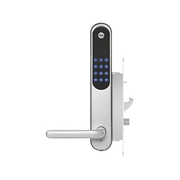 Yale Doorman S-P V2N Låsesett Sølv