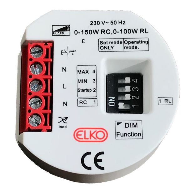 Elko EKO06966 Dimmerpuck 3-tråds, 150 W, LED