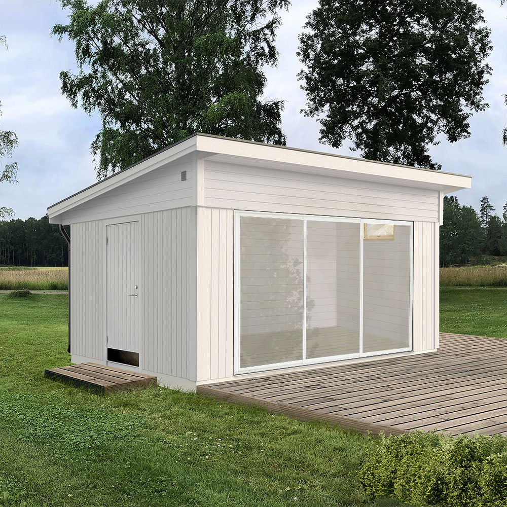 Anneks Roligheten 15 m² Isolent, Hvit