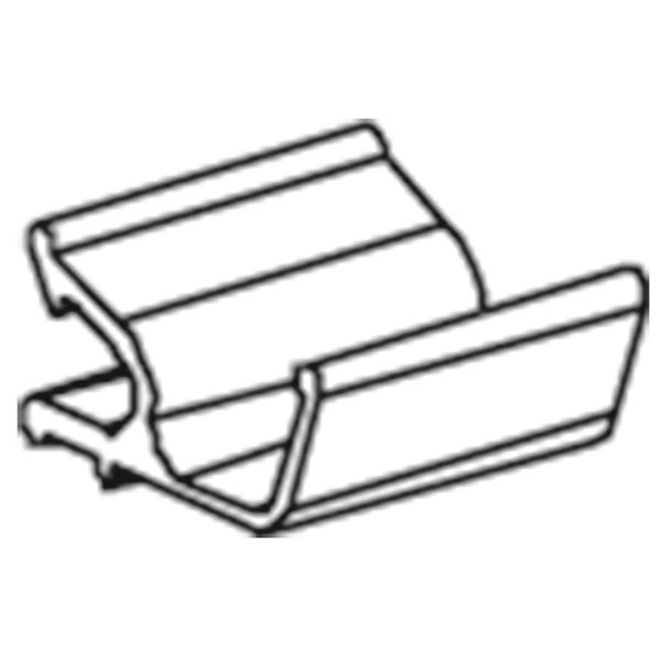 Schneider Electric 5592222 Kabelklips grå plast