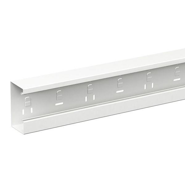 Schneider Electric INS5541001 Kanalunderdel hvit 130 x 72 x 2500 mm