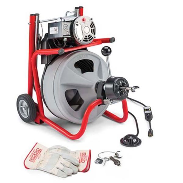 Ridgid K-400 Rensemaskin 12 mm x 23 m, autofeed
