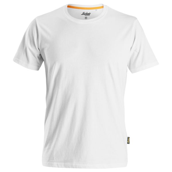 Snickers AllroundWork 2526 T-skjorte hvit XS