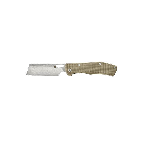 Gerber Flatiron Fällkniv klyv G-10 box Foldekniv