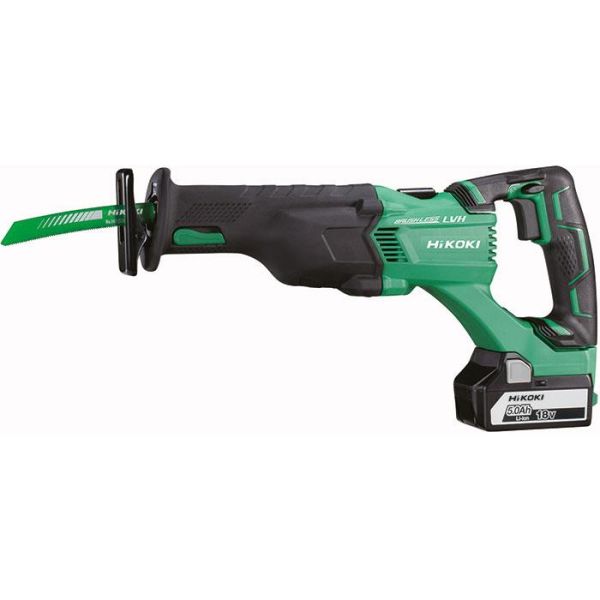 HiKOKI CR18DBL Tigersag med 5,0Ah-batterier og lader