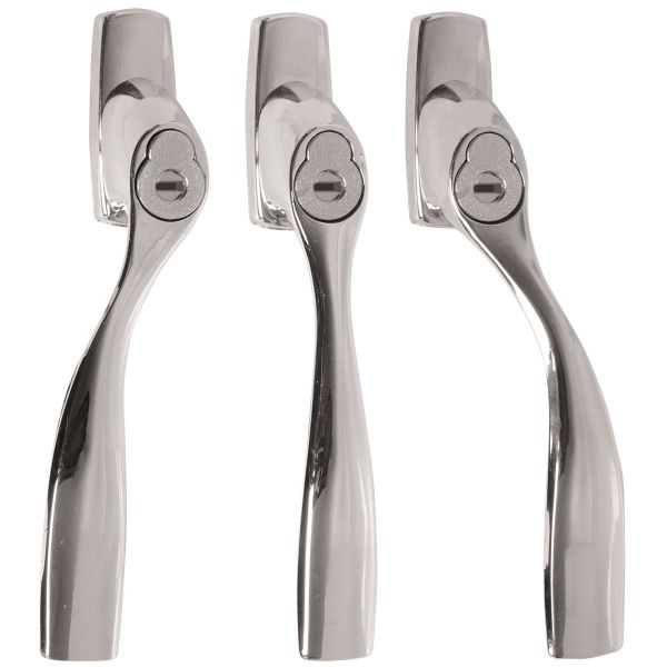 ASSA Fix 7312 R Sikkerhetshåndtak rett Blankkrom
