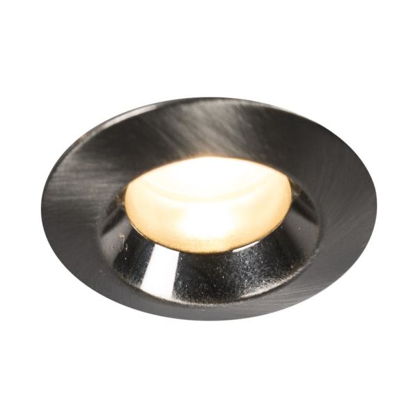 Hide-a-Lite Core Smart Downlight 45°, børstet stål 2700 K