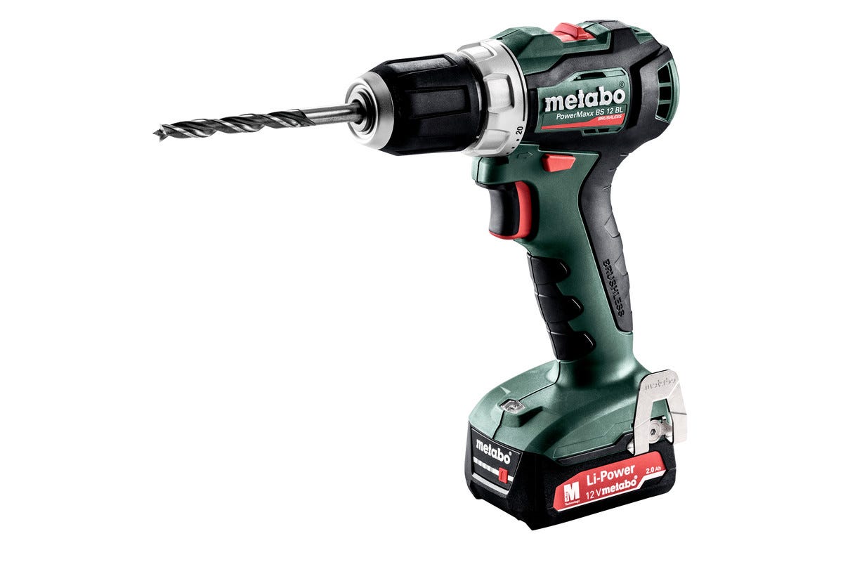 Metabo Bor-Skrutrekker Powermaxx BS 12 BL 2x2,0Ah