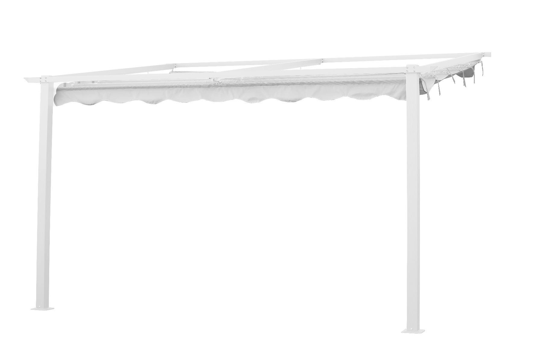 Jabo Veggpergola Hvit 3x4 M
