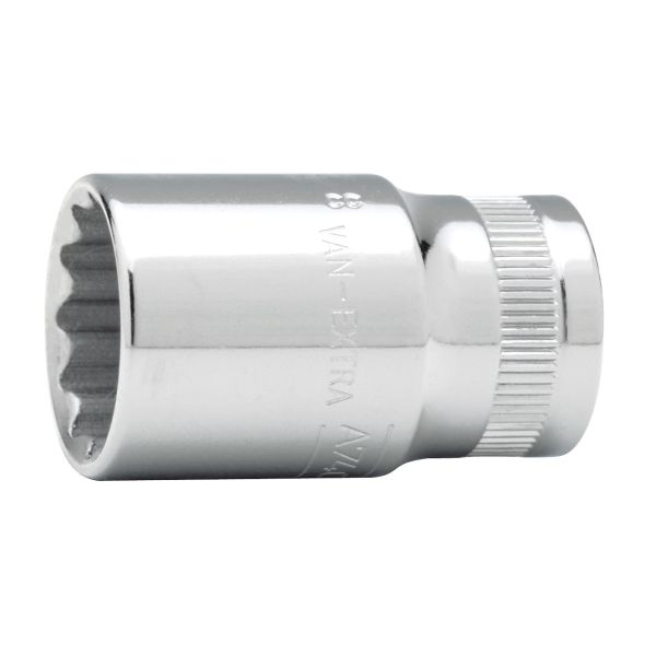 Bahco A7400DZ-1/2 Tolvkantpipe 3/8", tomme 1/2"