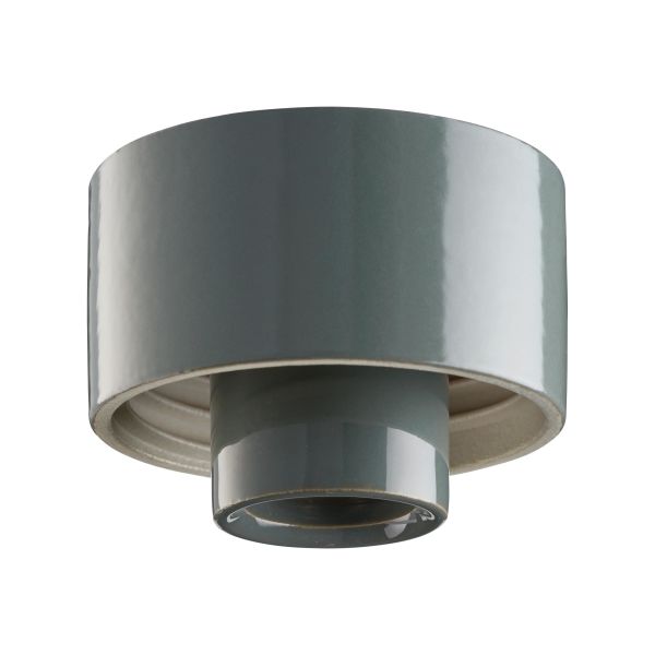 Ifö Electric 55717-000-12 Sokkel rett, E27, IP44 Grå