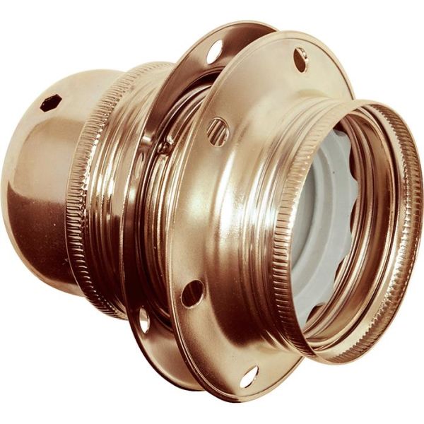 Gelia 4079031132 Lampeholder E27, gjenget