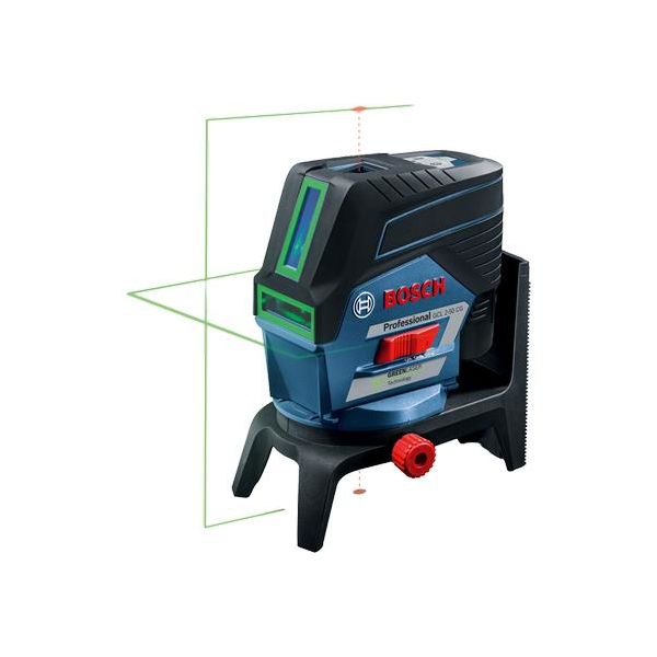 Bosch GCL 2-50 CG Krysslaser grønn, med L-BOXX, uten batteri og lader