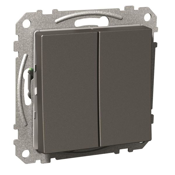 Schneider Electric Exxact Strømstiller antrasitt Kronevender, stikklemme