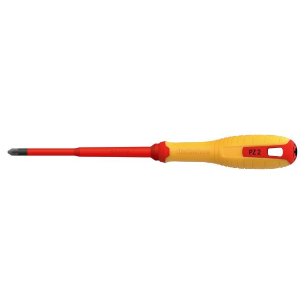 Hultafors 446025 Skrutrekker for Pozidriv, isolert 1000 volt PZ 2 x 125 VDE