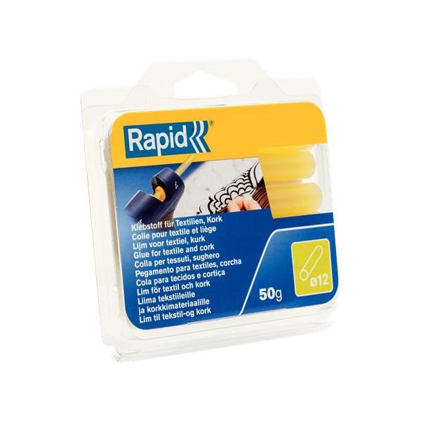 Rapid 40107353 Limstav Tekstil, 50 g, Ø12x94 mm