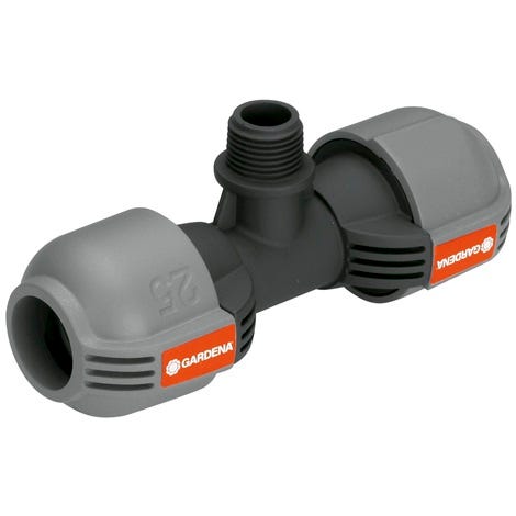 Gardena T-skjøt 25 mm x G 1/2 Hanngjenge