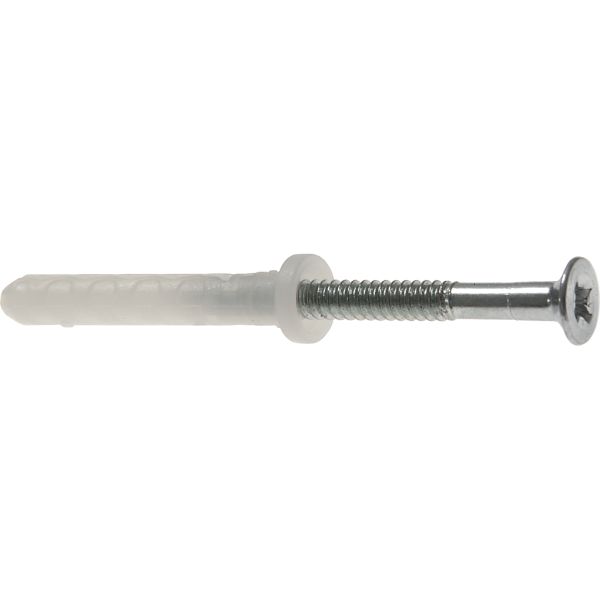 Gunnebo Z350911 Spikerplugg 5x25 mm, stor krage, 100-pakning