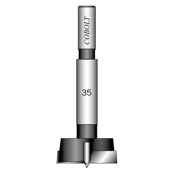 Cobolt 790-35 Kvistbor med sentrumspiss, 90 mm Skjærediameter: 35 mm