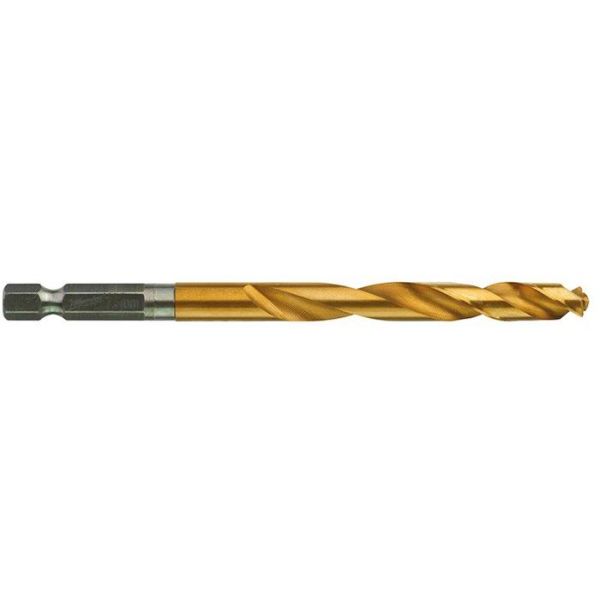 Milwaukee SHOCKWAVE Red Hex HSS-G TIN Metallbor 1-pakning 7,5 mm
