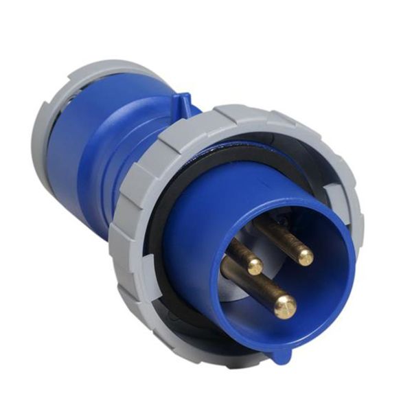 ABB 2CMA166460R1000 Støpsel IP67, 16 A, skrueklemme 3-polet, blå