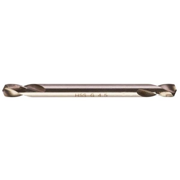 Milwaukee HSS G Metallbor dobbeltsidig, 10-pakning 4,5 mm