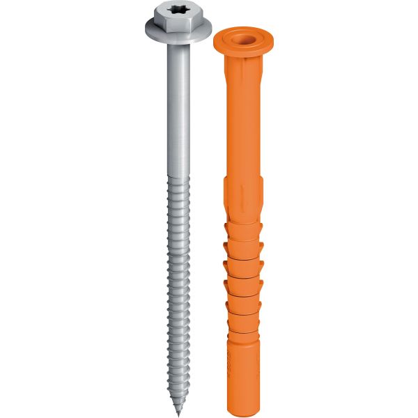 Ejot 8532100420 Fasadeplugg HEX HODE SW13-T40-ETA-12/0502 10 x 100 mm, 50-pakning