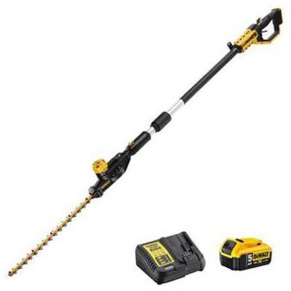 Dewalt DCMPH566P1-QW Hekksaks med 5 Ah-batteri og lader
