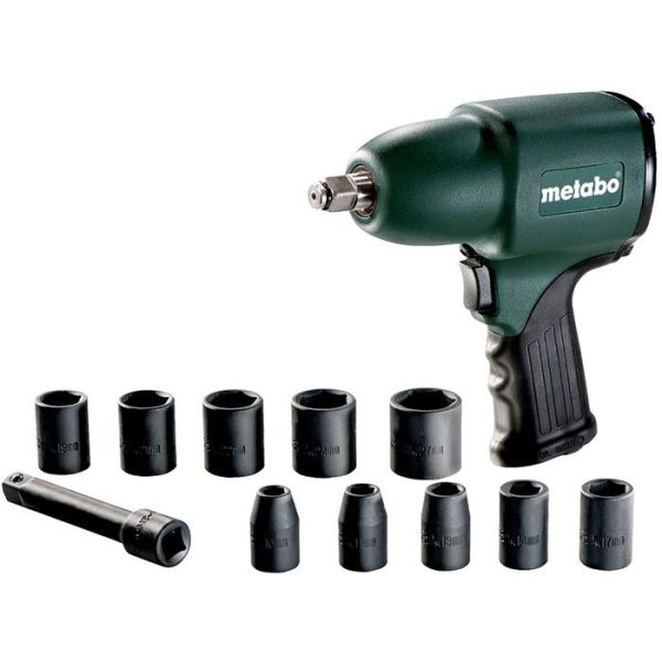 Metabo DSSW 360 SET 1/2" Slagskrutrekker med 10 pipenøkler