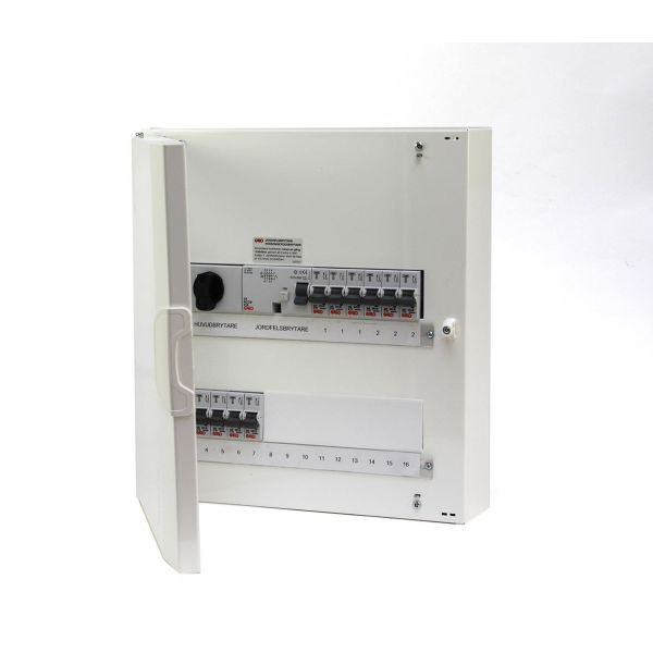 Garo NUML 28-2 Sentralapparat utenpåliggende, IP30 2 x 14 moduler