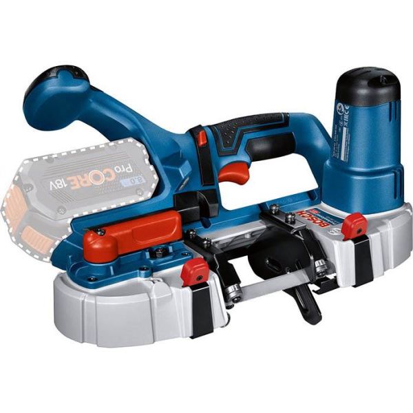 Bosch GCB 18V-63 Båndsag uten batteri og lader, i L-Boxx