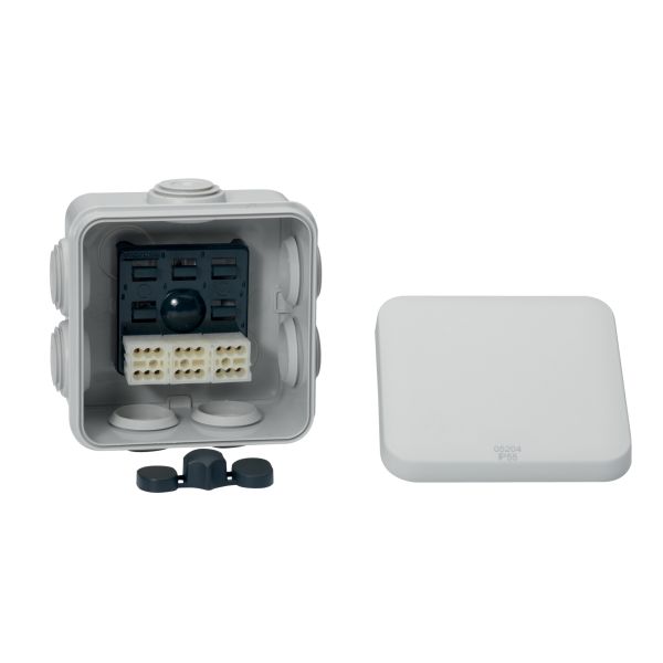 Schneider Electric IMT05024 Koblingsboks hvit, klicklock 80 x 80 x 45 mm