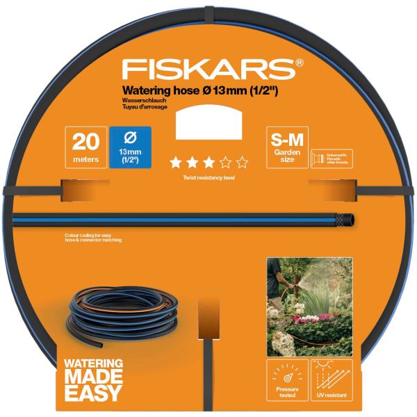 Fiskars Q3 Vannslange Ø 13 mm 20 m