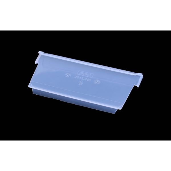 PPS 2013400 Avdeler vinklet, transparent Type 2013: 190x150 mm, 20-pakning
