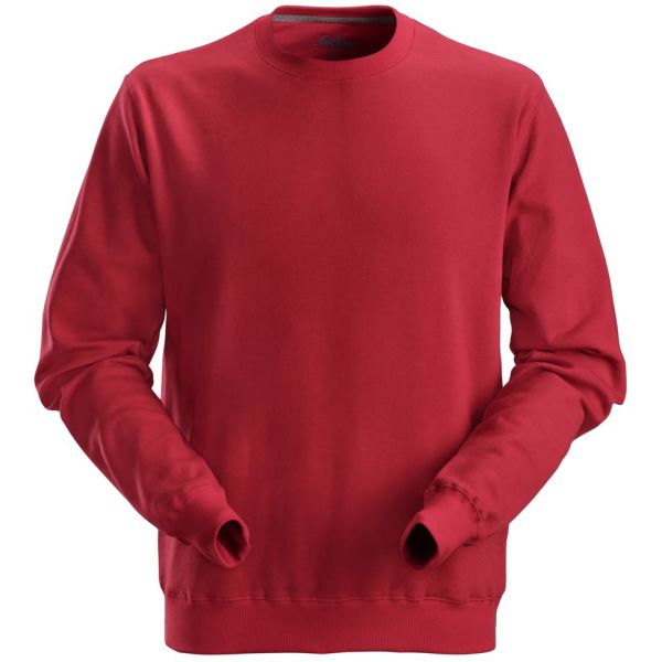 Snickers 2810 Sweatshirt chili XS