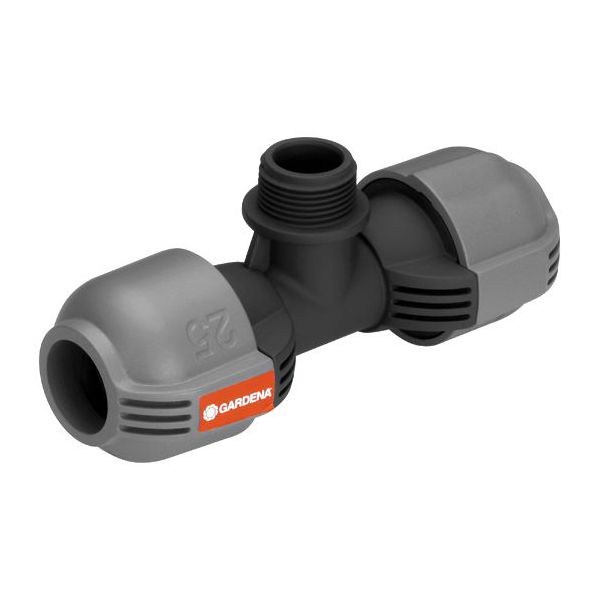 Gardena 2787-20 T-skjøt 25 mm x 3/4", utv. gjenge
