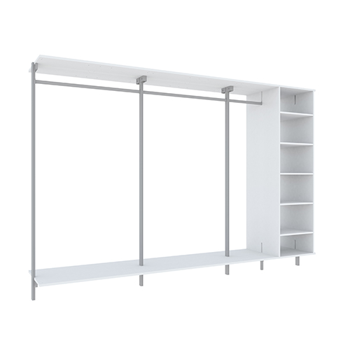 Base Høyskap Innredning Mix 2080 mm - Før 3 dører