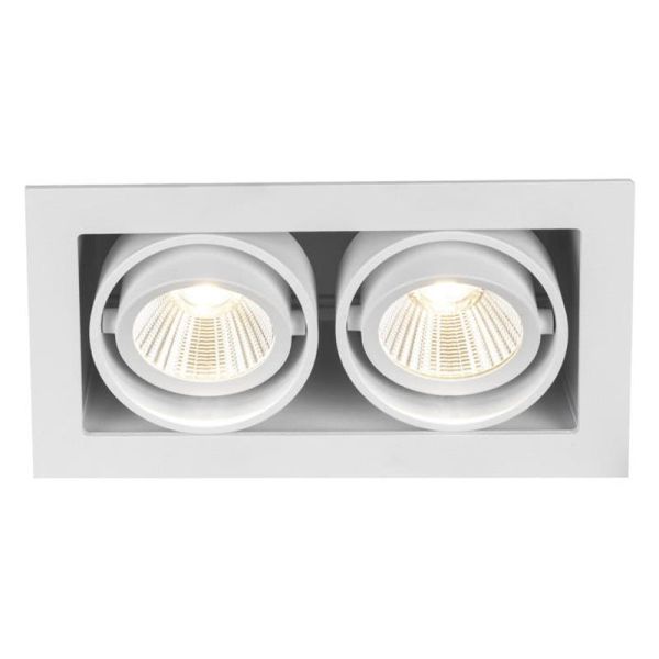 Hide-a-Lite Optic Box II Downlight hvit 2700 K, 1050 lm