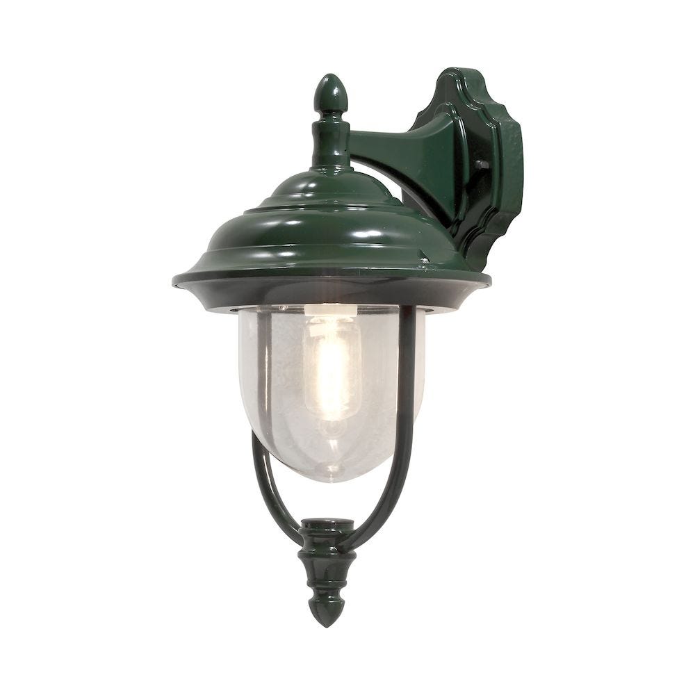 Konstsmide Vegglampe Parma Down E27 Grønn
