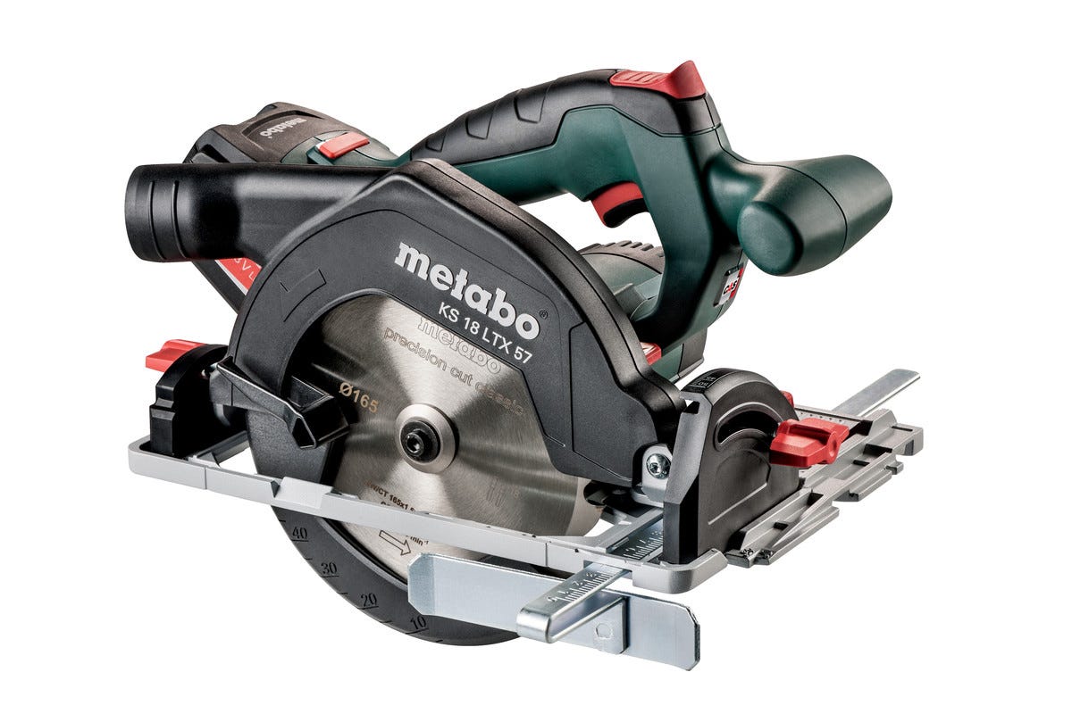 Metabo Håndsirkelsag KS 18 LTX 57 2X5,2AH
